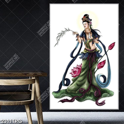 Tranh Phật Bà Quan Âm