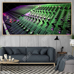 Tranh dán tường quán bar