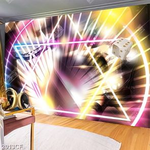 Tranh 3d âm nhạc decor tường