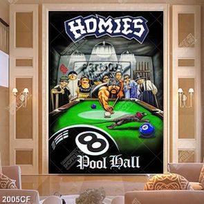tranh billiard pool snooker bi a bi-a Tranh vẽ tường quán bida chất ngầu độc đáo tranh billiard pool snooker bi a bi-a Tranh vẽ tường quán bida chất ngầu độc đáo