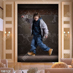 Tranh vũ công nữ nhãy hiphop