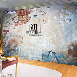 Tranh tường gạch loang màu đẹp