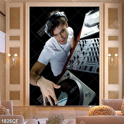Tranh nam DJ