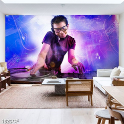 Tranh DJ chất lượng dán tường