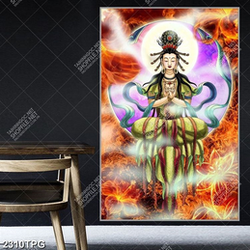 Tranh Phật Quan Âm Bồ Tát