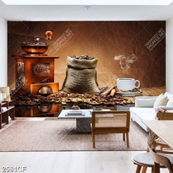 Tranh đẹp tường quán cà phê