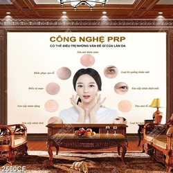 Tranh công nghệ PRP treo spa