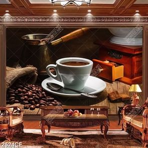Tranh treo tường quán cà phê