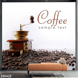 Tranh coffee sample text