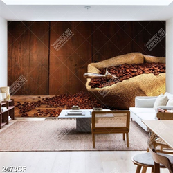 Tranh bao hạt cà phê đổ