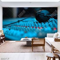 Tranh 3d gắn tường nút điều chỉnh nhạc DJ