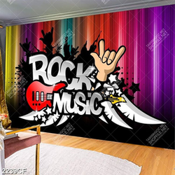 Tranh gắn tường Rock music