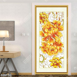 Tranh tài lộc hoa mẫu đơn