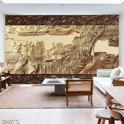 Tranh phù điêu cảnh phố cổ