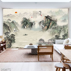 Tranh sơn dầu thư pháp