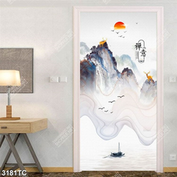 Tranh ghép núi và sông nghê thuật