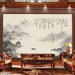 Tranh thư pháp thủy mặc