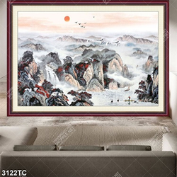 Tranh thủy mặc đẹp