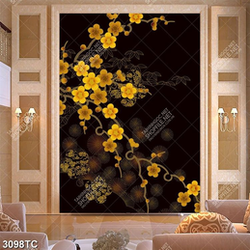 Tranh tài lộc hoa mai