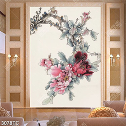 Tranh hoa mẫu đơn