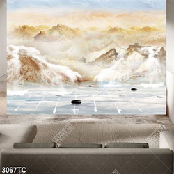 Tranh vân đá ghép núi