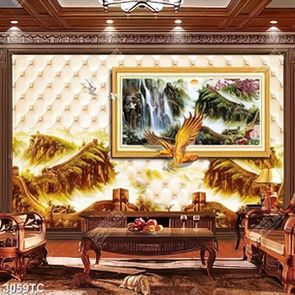 Tranh 3D vạn lý trường thành