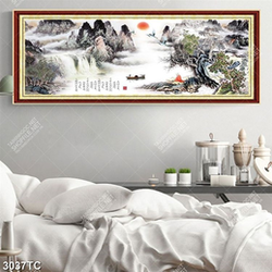 Tranh thư mặc và chữ thư pháp chon lọc