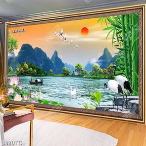 Tranh phong thủy hữu tình