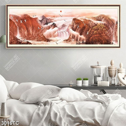 Tranh thủy mặc khổ ngang