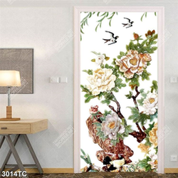 Tranh hoa mẫu đơn giả ngọc
