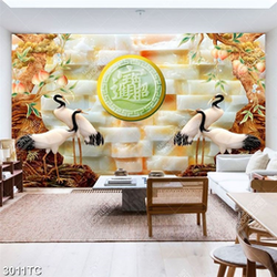 Tranh giả ngọc chim Hạc