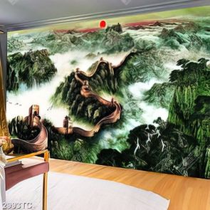 Tranh sơn dầu vạn lý trường thành