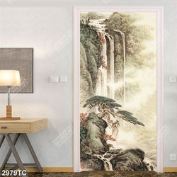 Tranh thác và núi