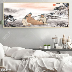 Tranh chơi cờ tướng của người xưa