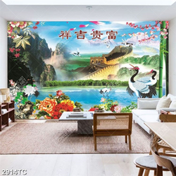 Tranh chim Hạc vạn lý trường thành