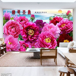 Tranh hoa mẫu đơn