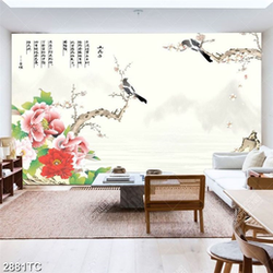 Tranh hoa mẫu đơn