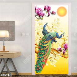 Tranh công và hoa mộc lan