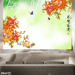 Tranh hoa mẫu đơn