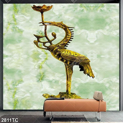 Tranh chim Hạc vàng