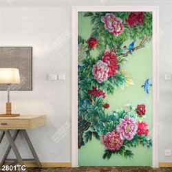 Tranh phù điêu hoa mẫu đơn