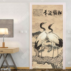 Tranh đôi chim Hạc