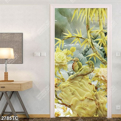 Tranh giả ngọc hoa mẫu đơn và chim uyên ương