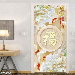 Tranh hoa giả ngọc và cá chép