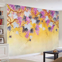 Tranh cây nho dán tường đẹp