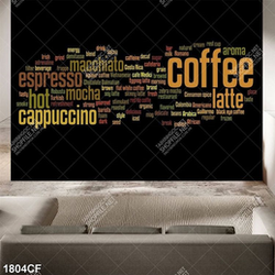 Tranh chữ Coffee