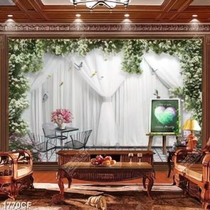 Tranh trang trí phòng tiệc cưới chất lượng cao