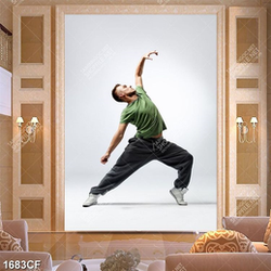 Tranh boy nhảy hip hop