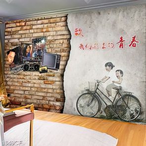 Tranh dán tường quán cà phê đẹp