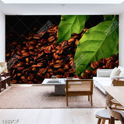 Tranh hạt cà phê in chất lượng